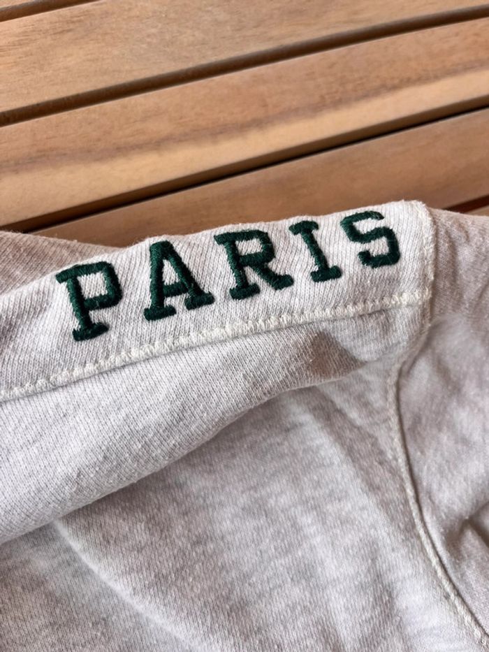 Sweat gris Paris Zara 4 ans - photo numéro 2