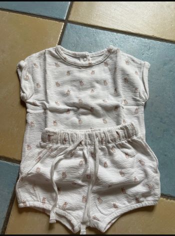 Ensemble tee shirt et short