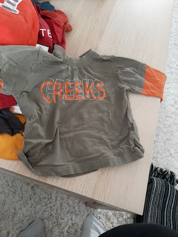 Lot de 8 t-shirts manches longues 2 ans - photo numéro 7