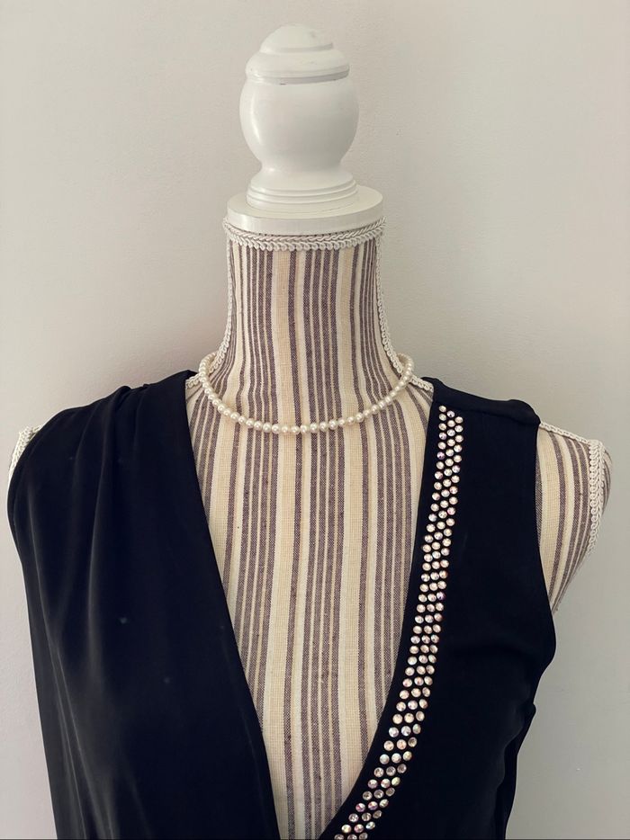 Collier de perles de culture fermoir or 18 carats - photo numéro 7