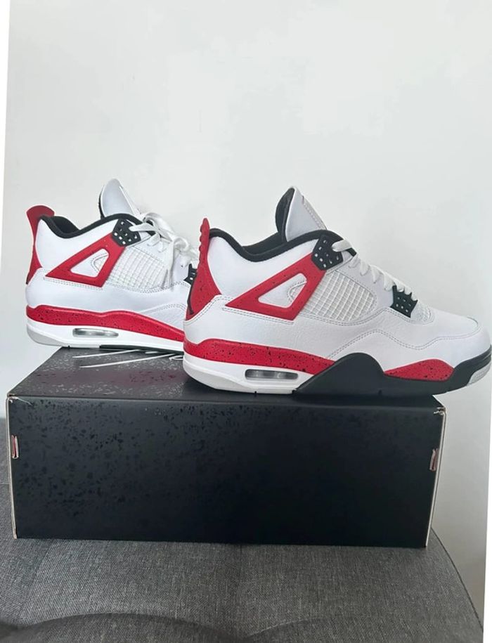 Air Jordan 4 rétro Red Ciment - photo numéro 12