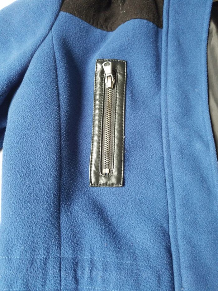 Manteau bleu/noir Cache Cache - photo numéro 2
