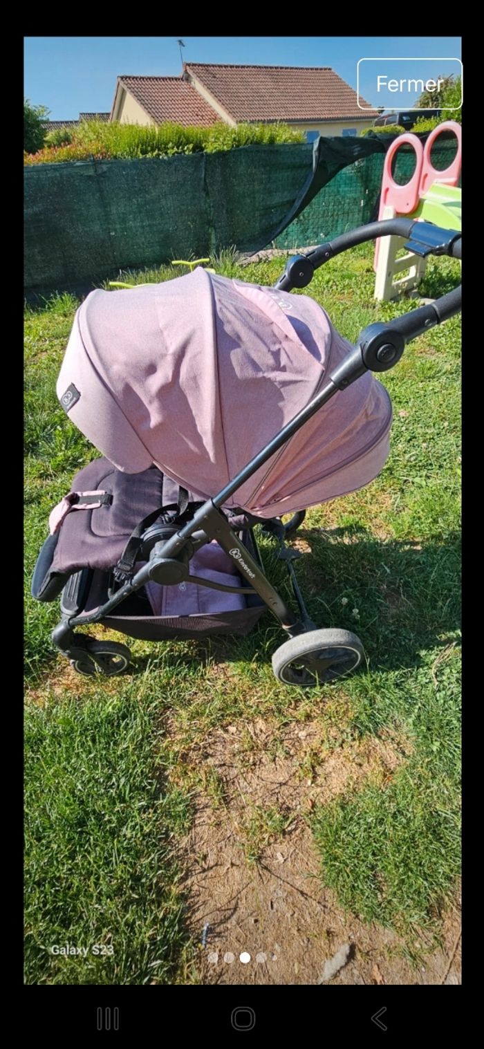 Poussette vesto kinderkraft rose - photo numéro 3