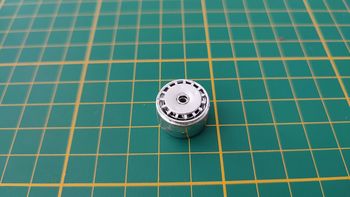 Jante seule pièce détachée miniature Porsche 959 1/24 Burago #B46