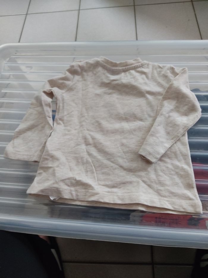 T-shirt manche longue 6 mois - photo numéro 3