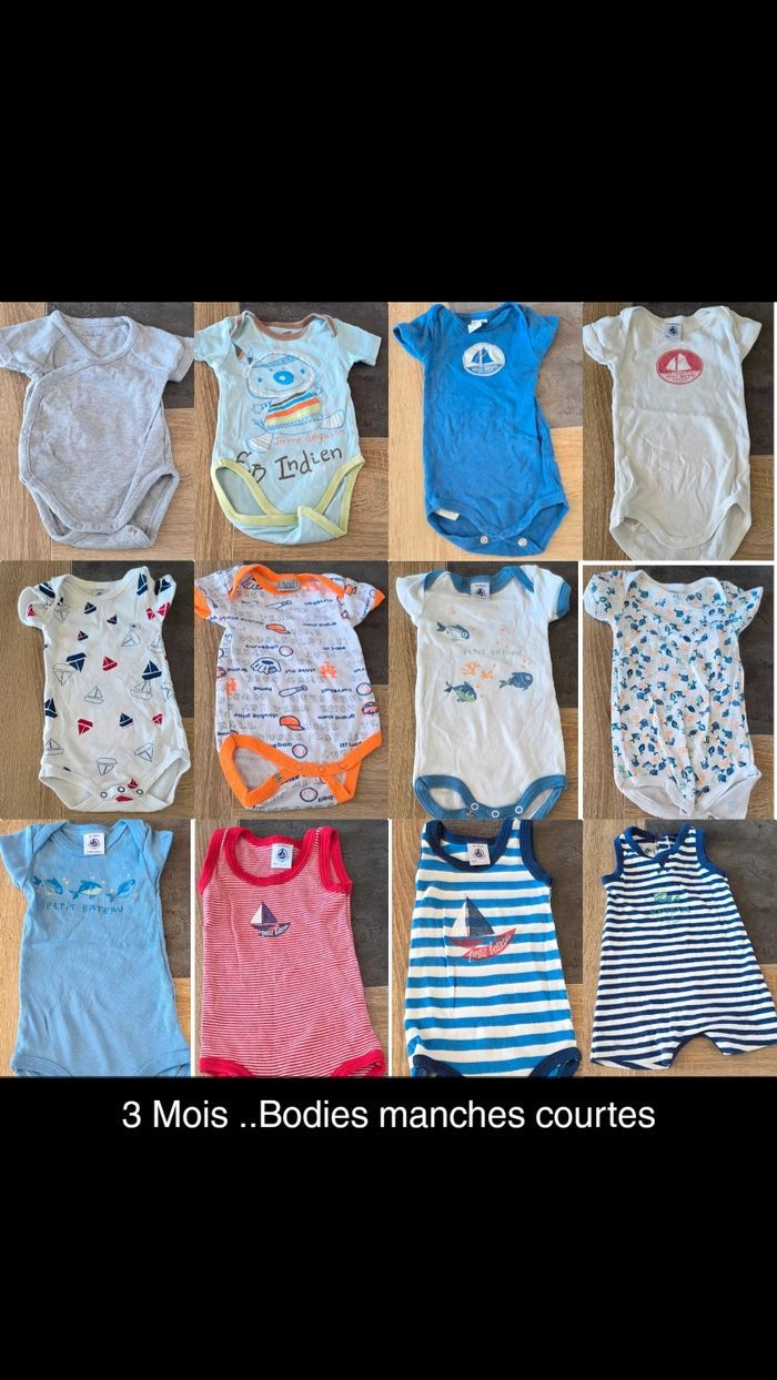 Lot de vêtements garçon 3mois Été