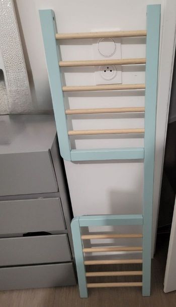 Lit bébé évolutif ikea Myllra avec matelas