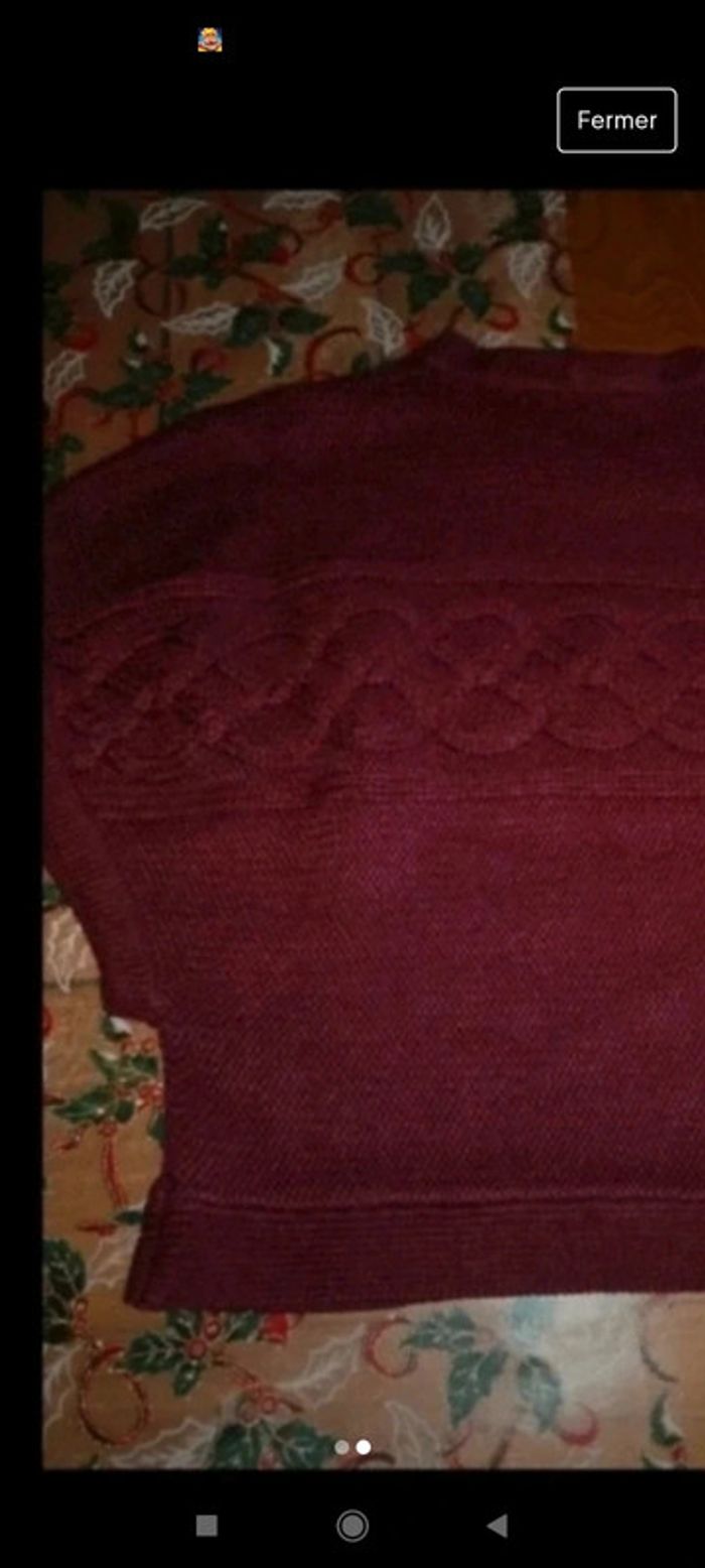 Pull sans manches 5 ans - photo numéro 3