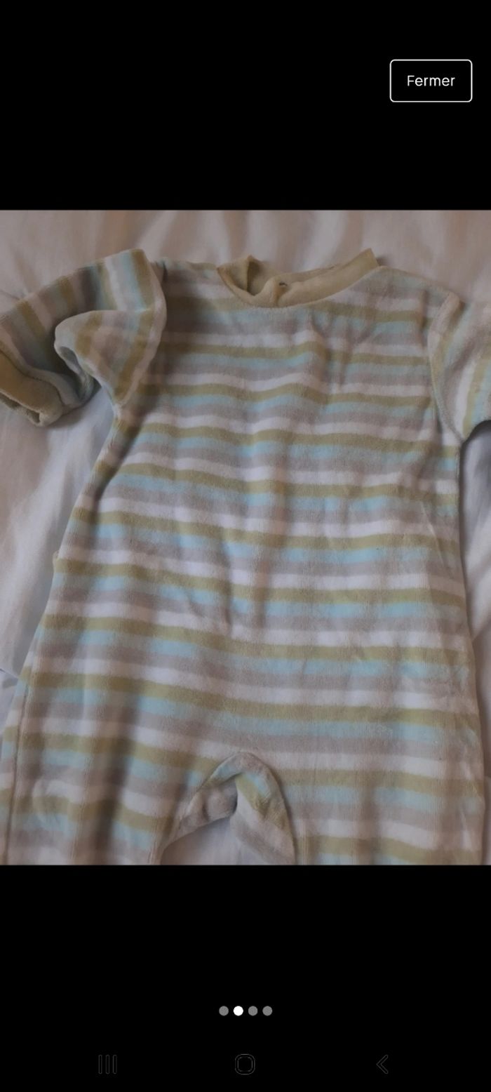 Lot de 2 Pyjama 3 mois - photo numéro 2
