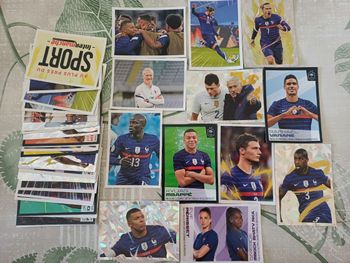 Lot de 10 stickers "Au plus près des bleus"