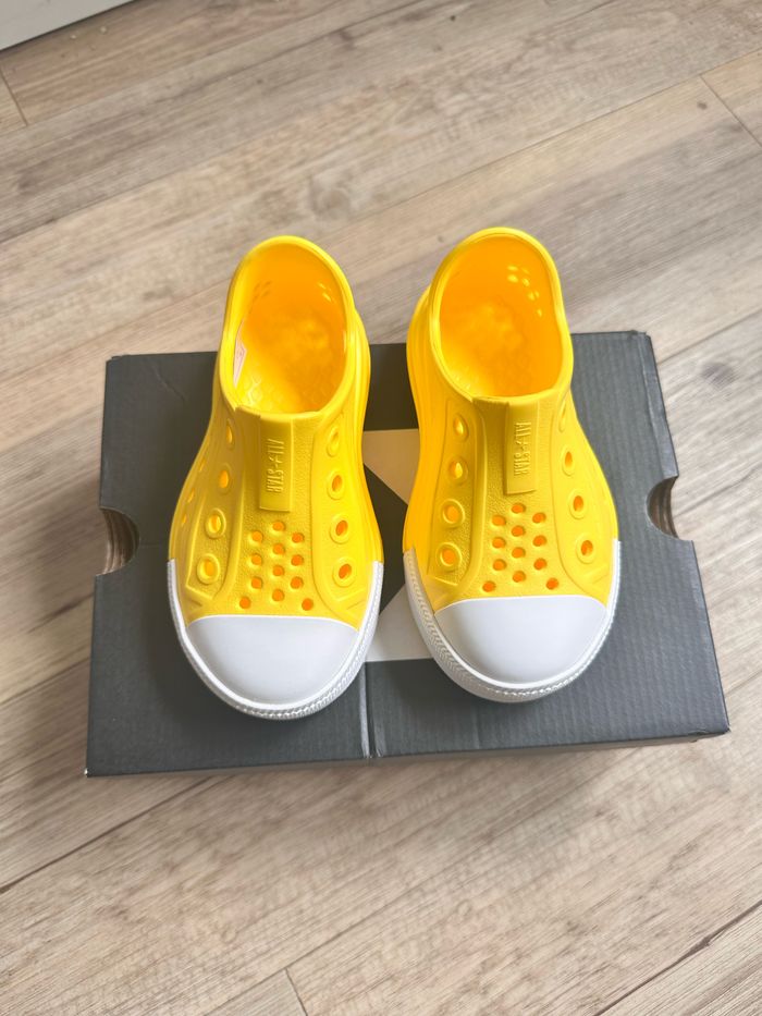 Converse all star play lite jaune neuf taille 25 - photo numéro 7