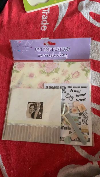Kit initiation scapbooking mariage
