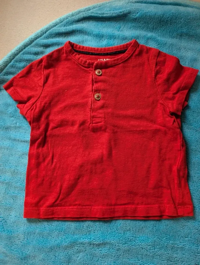 Lot tee-shirt 6 mois Kiabi - photo numéro 4