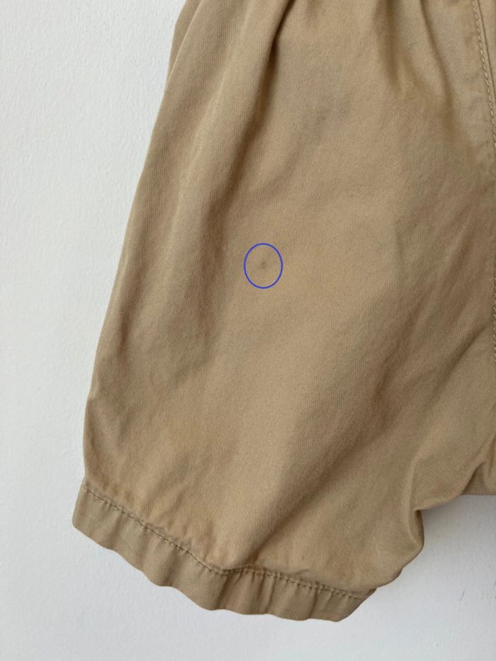 Short en toile de coton beige - H&M EUR 80cm - photo numéro 6