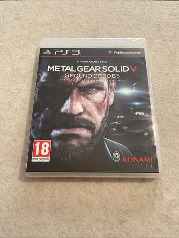 Metal Gear Solid V Ground Zeroes Jeu PS3 Playstation 3 Complet FR