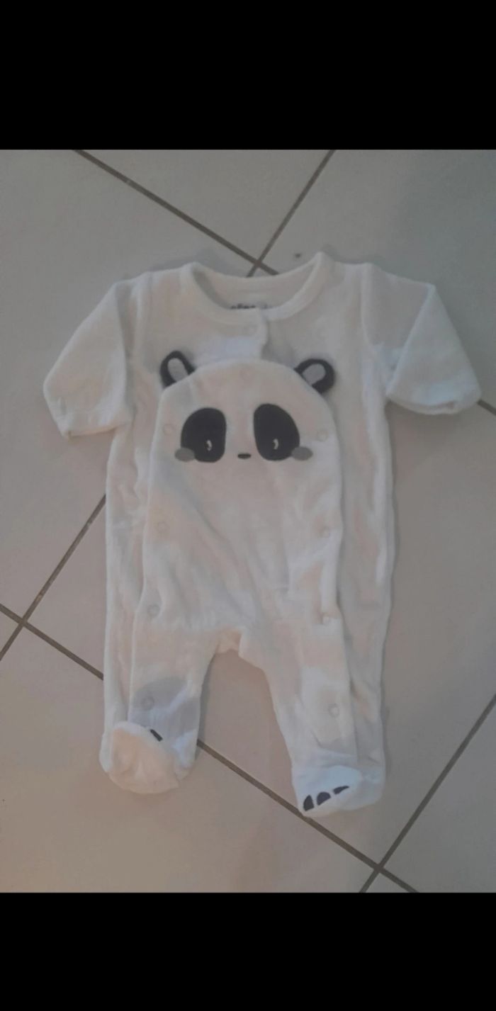 Pyjama velours Naissance