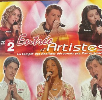 CD compilation, 2004, entrée d’artistes 