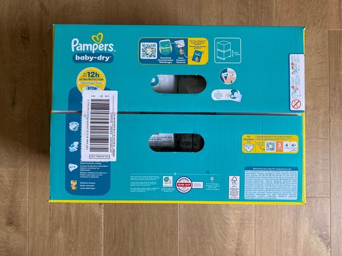 Couches Pampers baby dry taille 3 neuf - photo numéro 4