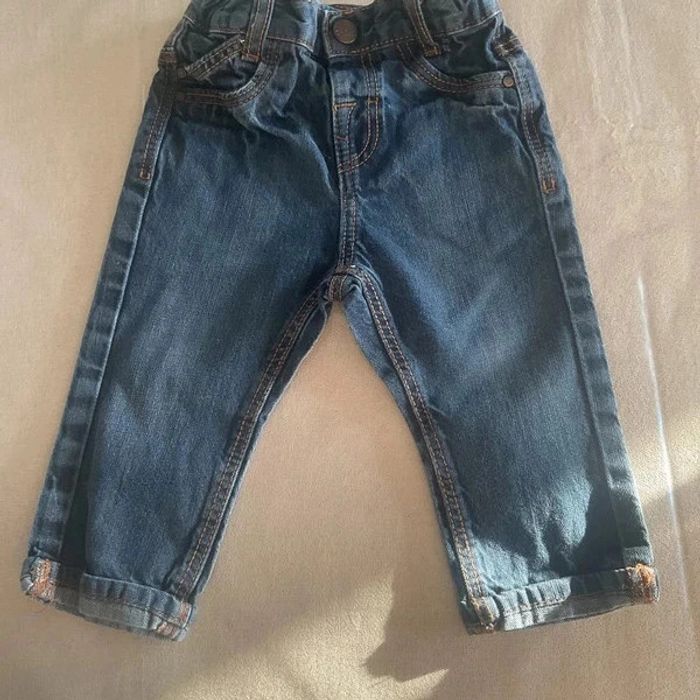 👖 Joli pantalon en jean Kiabi pour bébé 👖
