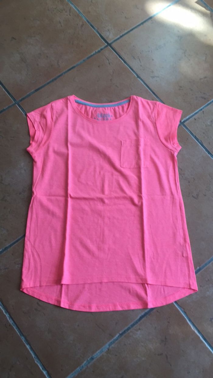 Teeshirt orange vif fille T12 ans Bilook