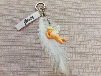 Lot de deux portes clés Ange