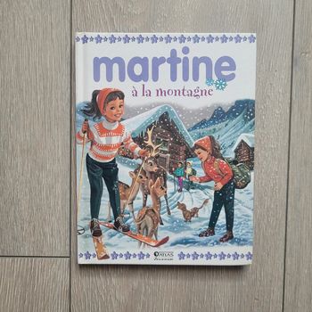 Livre Martine à la montagne. Édition Atlas. 95 pages