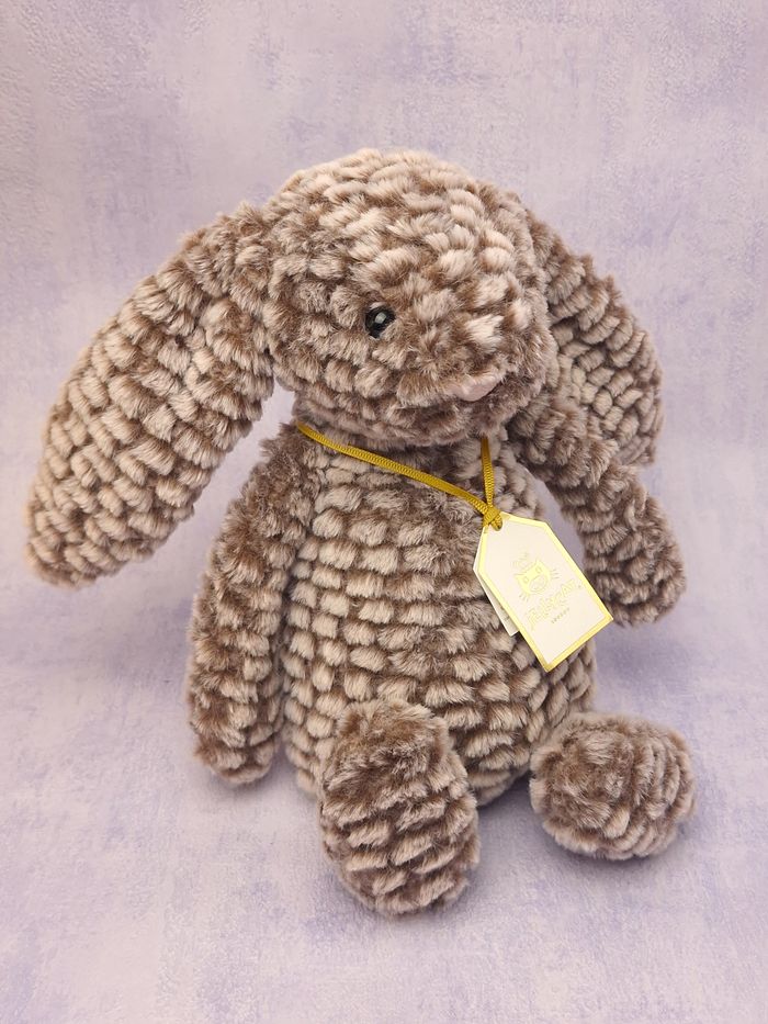 Peluche Jellycat lapin timide Bashful Luxe Bunny Pine (Moyen) - photo numéro 10