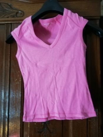 Débardeur rose taille 1