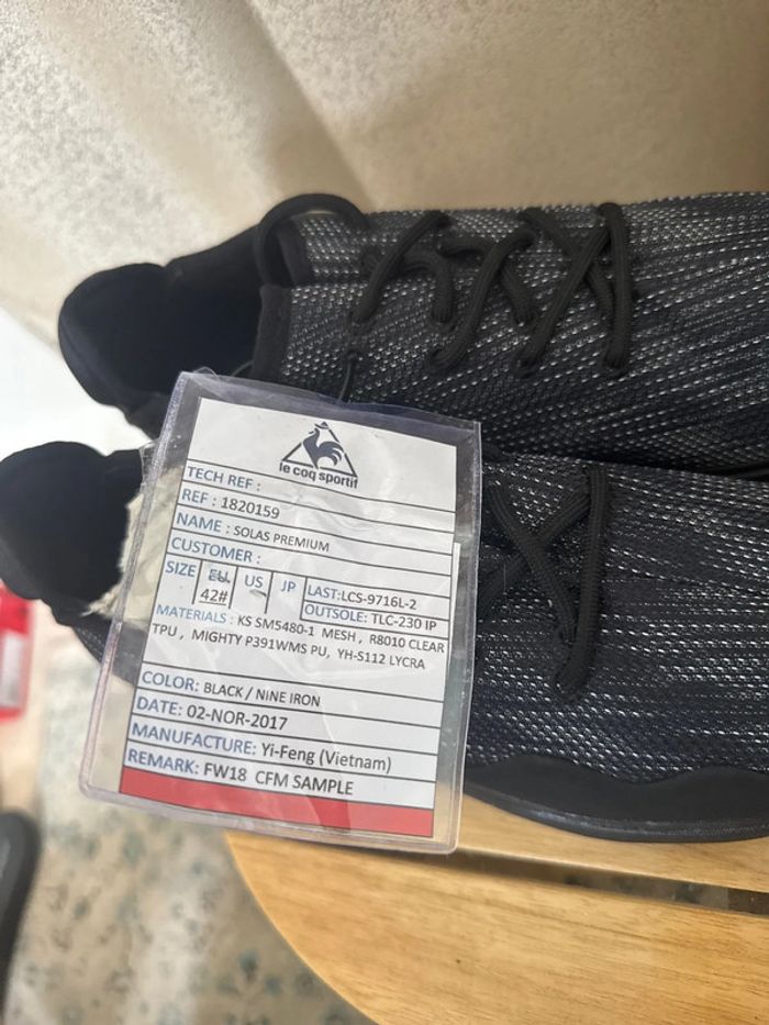 Baskets Le Coq Sportif Solas Premium – Taille 42 neuves - photo numéro 6