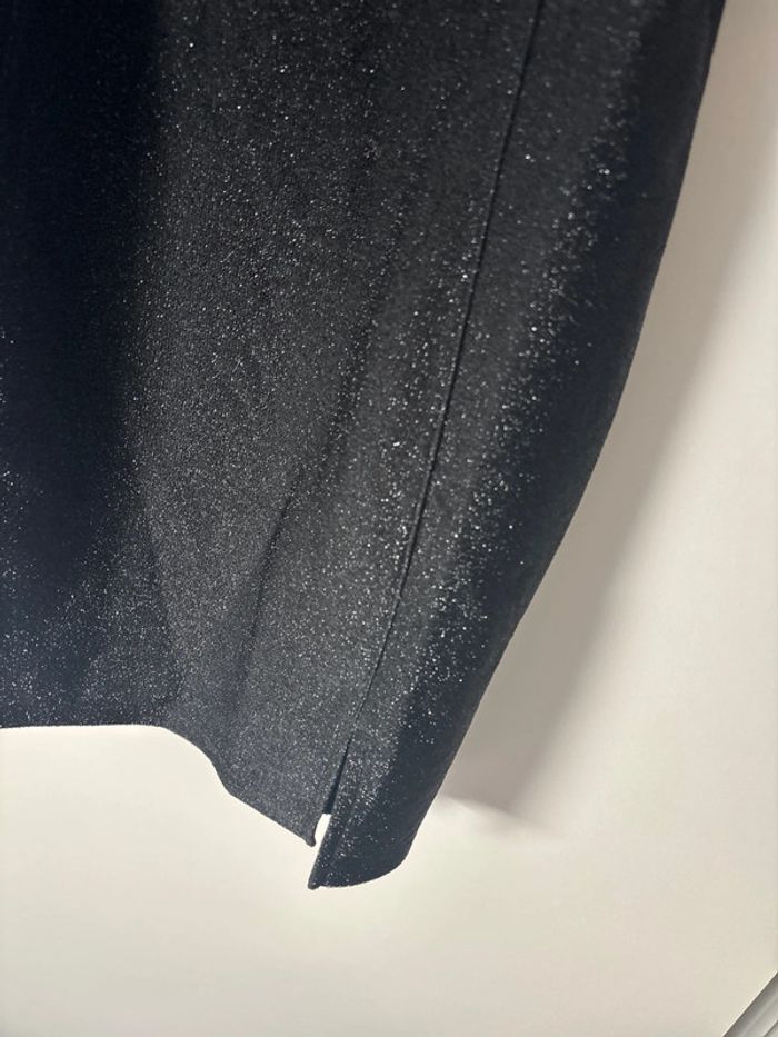 Robe courte pailletée à bretelles H&M - photo numéro 3
