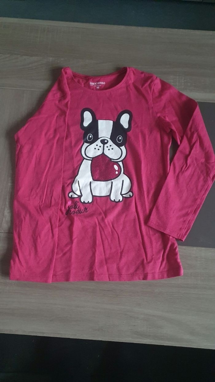 Pull fin  avec chien - photo numéro 3