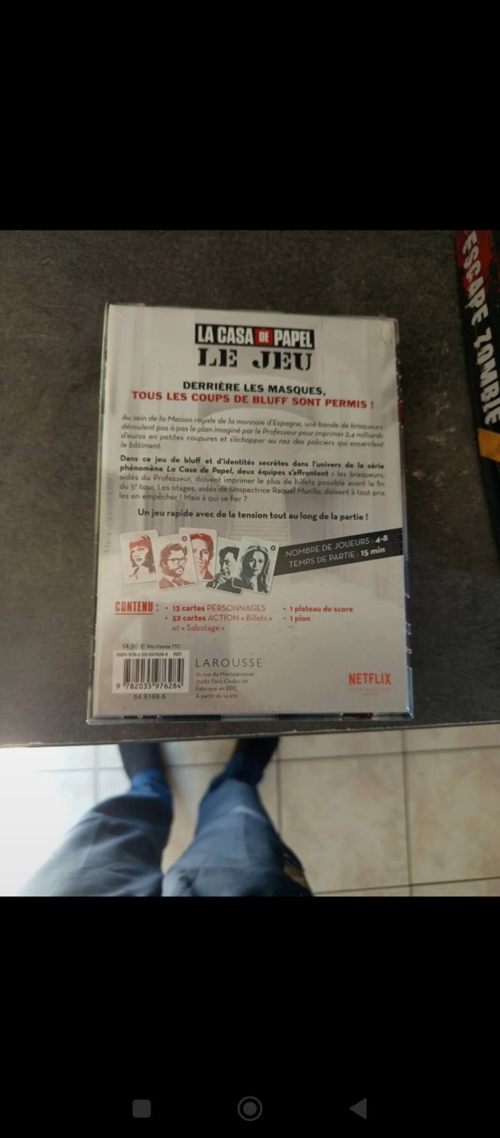 Jeu casa de papel - photo numéro 2