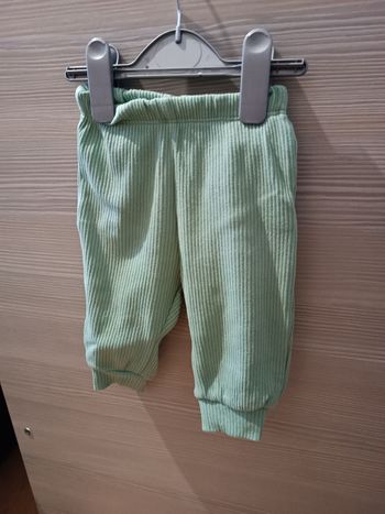 Legging large côtelé