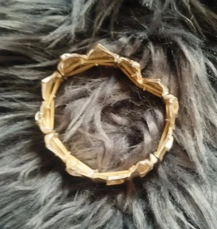 💎 Bracelet élastique feuilles 💎 - photo numéro 2