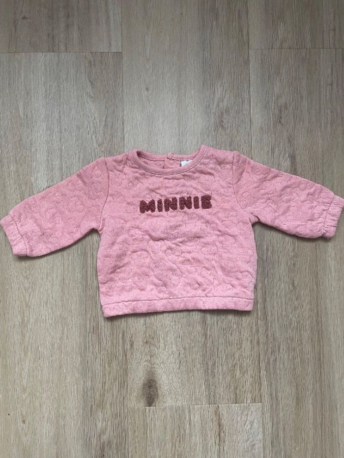 Pull Minnie Disney baby rose 9 mois
