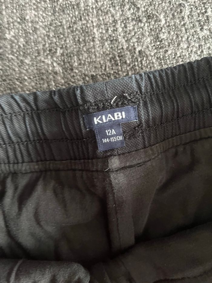Pantalon Kiabi – Taille 12 ans (144-155 cm) – Noir - photo numéro 4