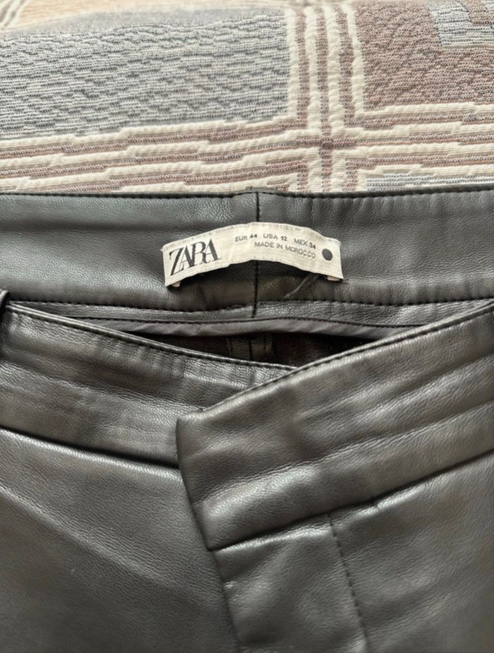 Pantalon en cuir Zara - photo numéro 2