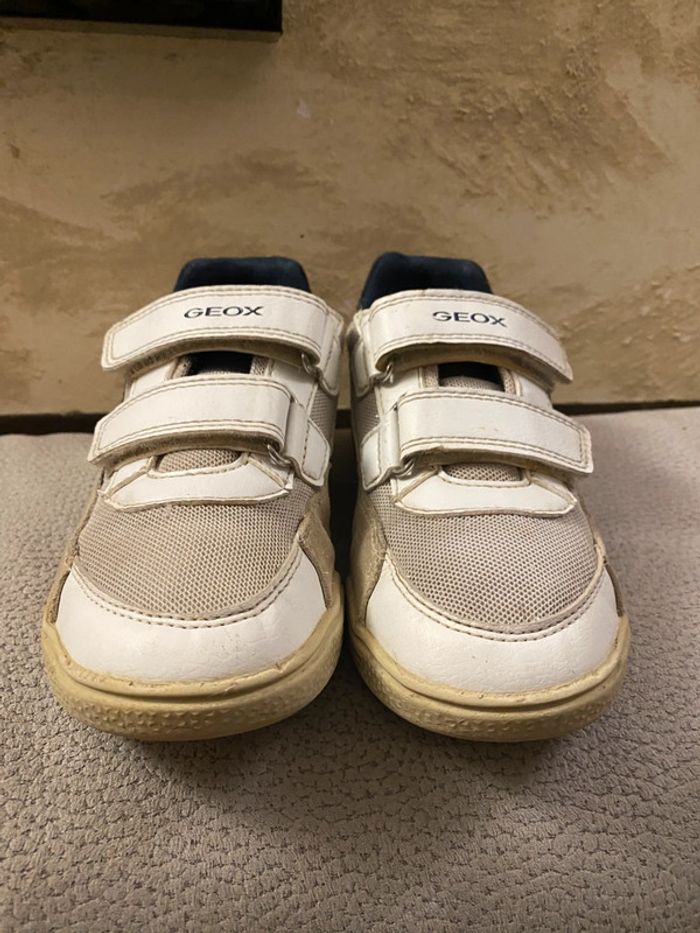 Chaussures scratch cuir Geox 32 - photo numéro 3