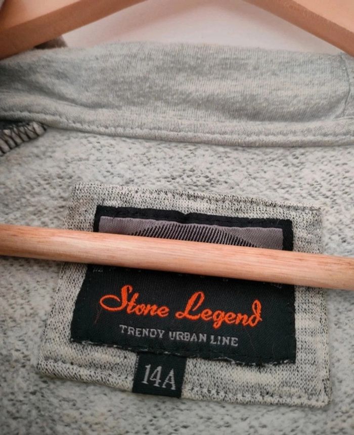 Sweat Zip Stone Legend 14ans - photo numéro 3