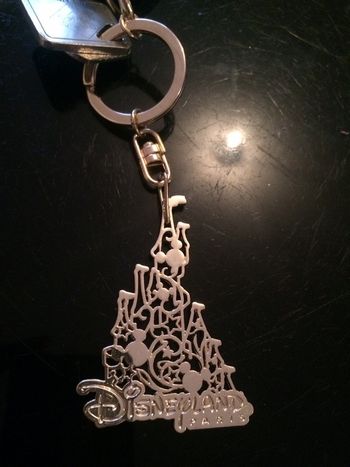 Porte-clefs château Disneyland Paris