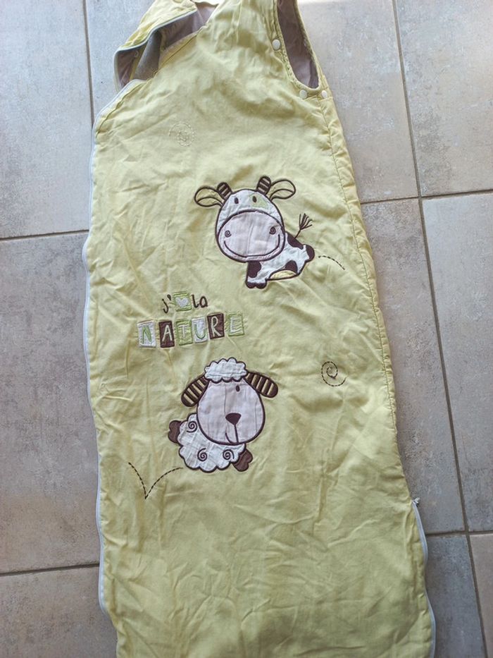 Gigoteuse mixte 24 36 mois animaux de la ferme Vert clair - photo numéro 2