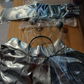 costume alien argenté t M
