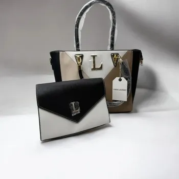 🖤 Magnifique sac à main Louis Laurent - avec petit sac bandoulière 🖤