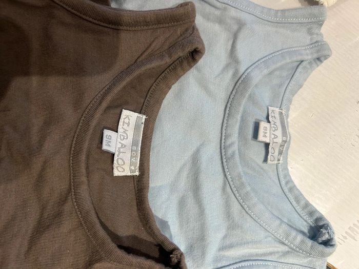 Lot de 3 débardeurs bébé Kimbaloo – Taille 9 mois - photo numéro 2