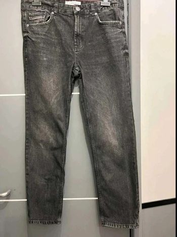 Jean  noir  gris  Tapered homme  44 W34 L40
