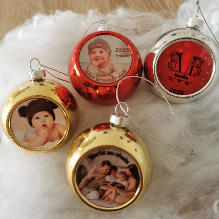 Boule de Noël personnalisée - photo numéro 3