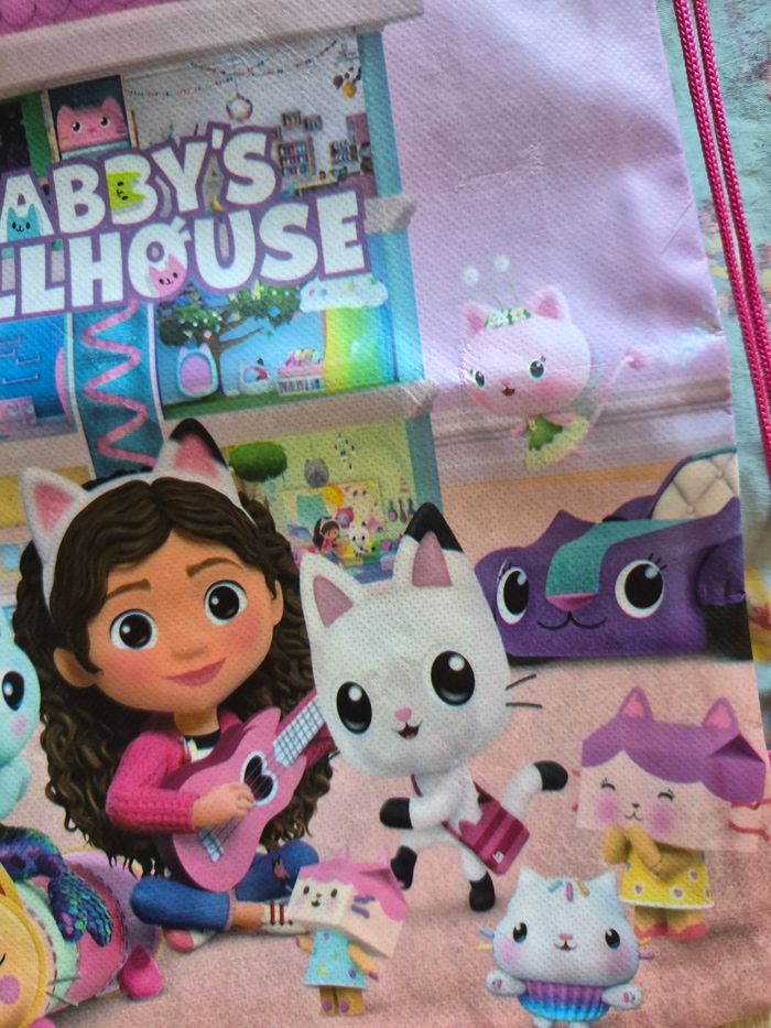 Totbag grand Neuf gabby chat gabby et la maison magique - photo numéro 3