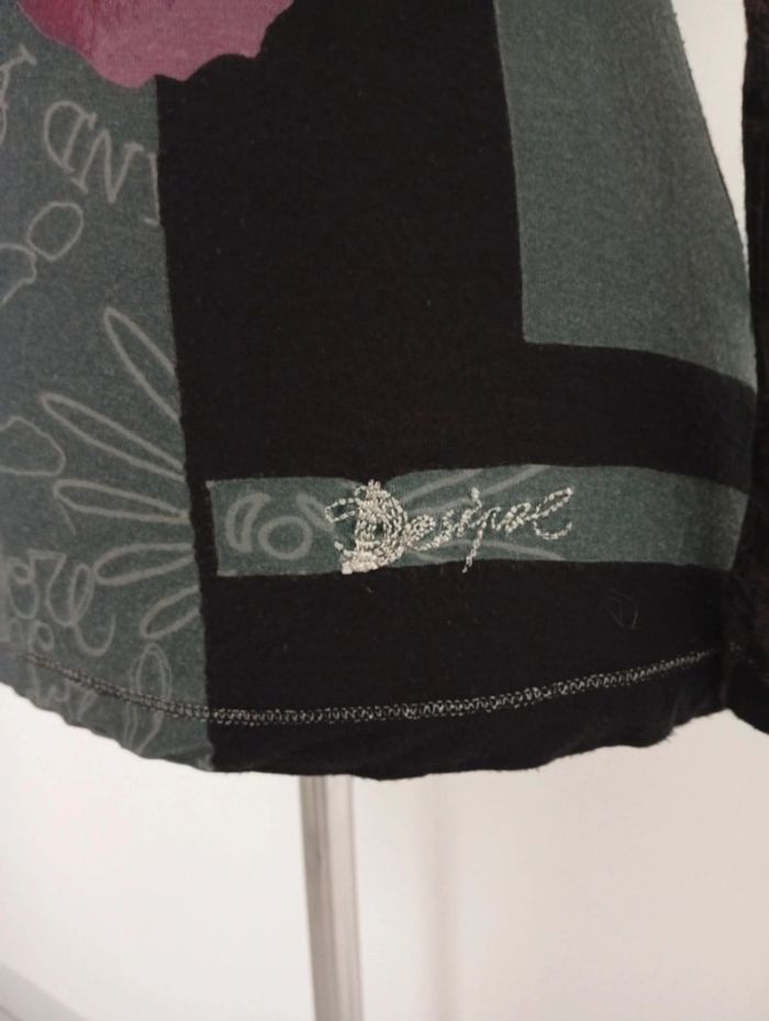 Tee-shirt manches longues Desigual taille M - photo numéro 4