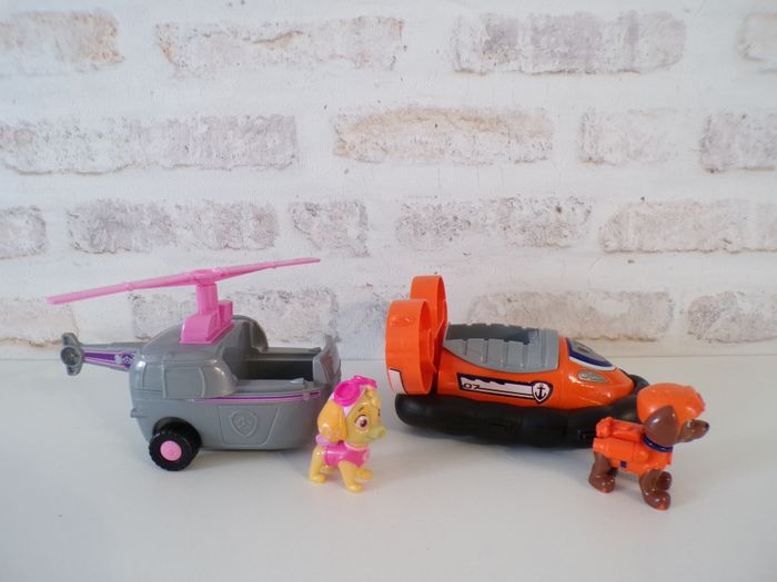 Hélicoptère de Stella et Aéroglisseur de Zuma - Pat Patrouille - Paw Patrol (J18) - photo numéro 3