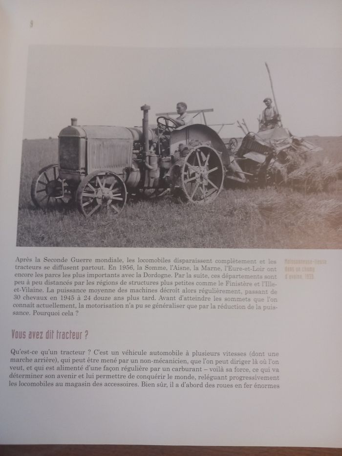 Livre les tracteurs de notre enfance - photo numéro 8